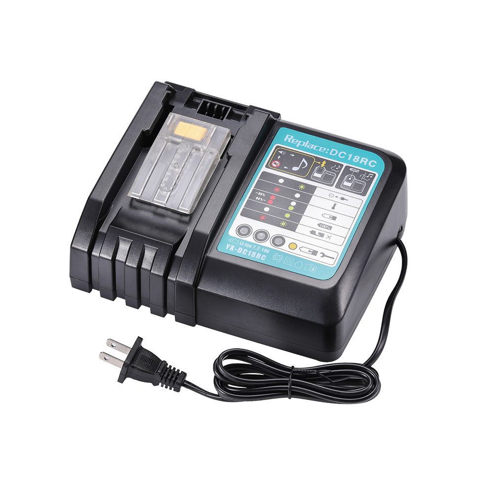 For Makita Battery Charger | 14.4V-18V Li-ion Battery Charger | 6A DC18RC  Rapid Charger | clearance