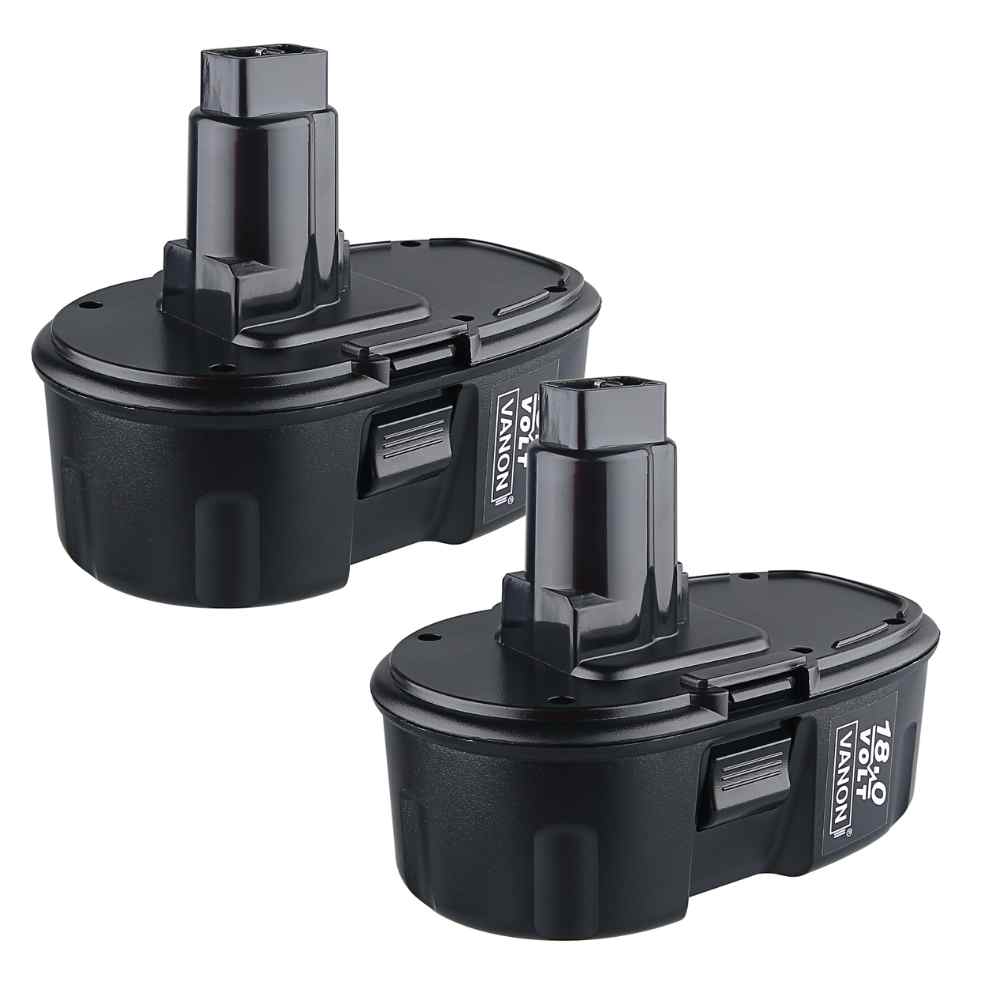 For DeWalt 18V Battery Replacement | DC9099 DW9096 Ni-MH 4.8Ah Battery 2 Pack