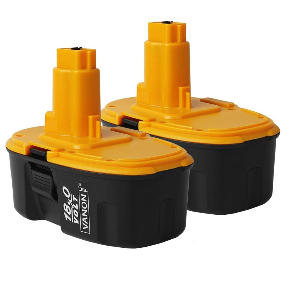 2 Pack For Dewalt DC9096 18V Battery 4.8Ah Ni-Mh Replacement | New Upgraded | clearance