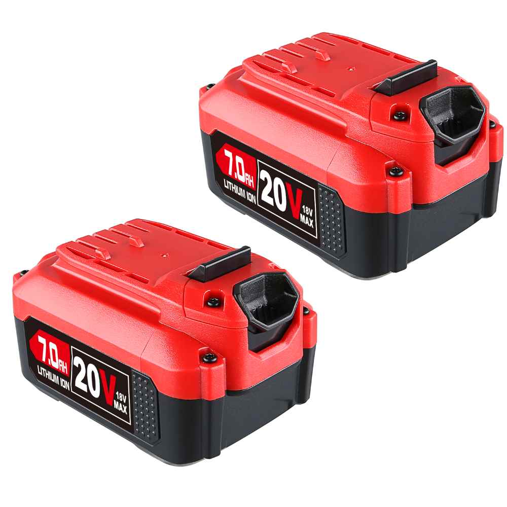 For Craftsman 20V 7.0Ah Battery  Replacement |  CMCB204 CMCB202 CMCB206 V20 Li-ion Battery 2 PACK