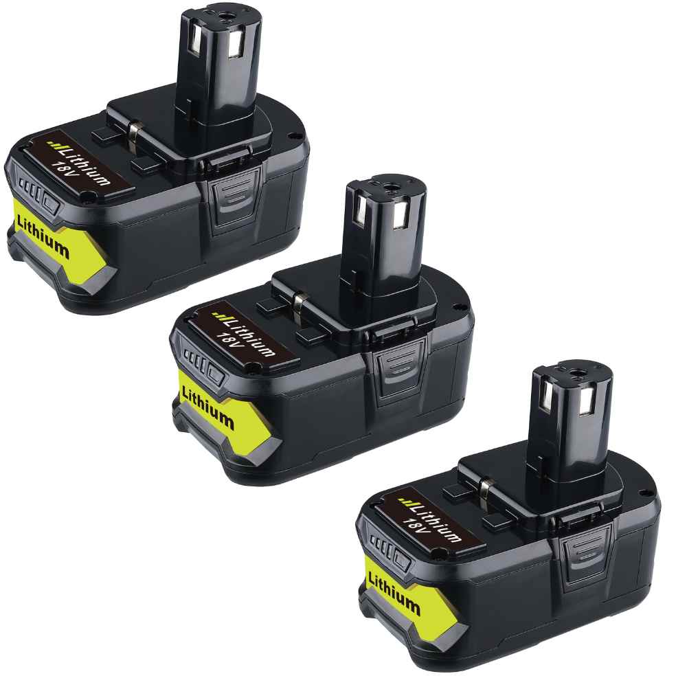 3 Pack 7.0Ah For Ryobi 18V P108 Battery replacement | High Capacity Li-ion Battery