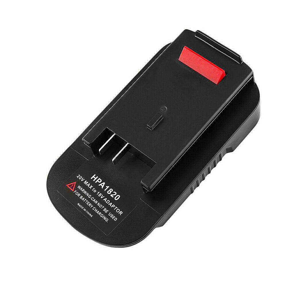 For Black and Decker 20V Battery Replacement | LBXR20 3.0Ah Lithium-Ion Battery 6 Pack With Free HPA1820 20V to 18V Adapter