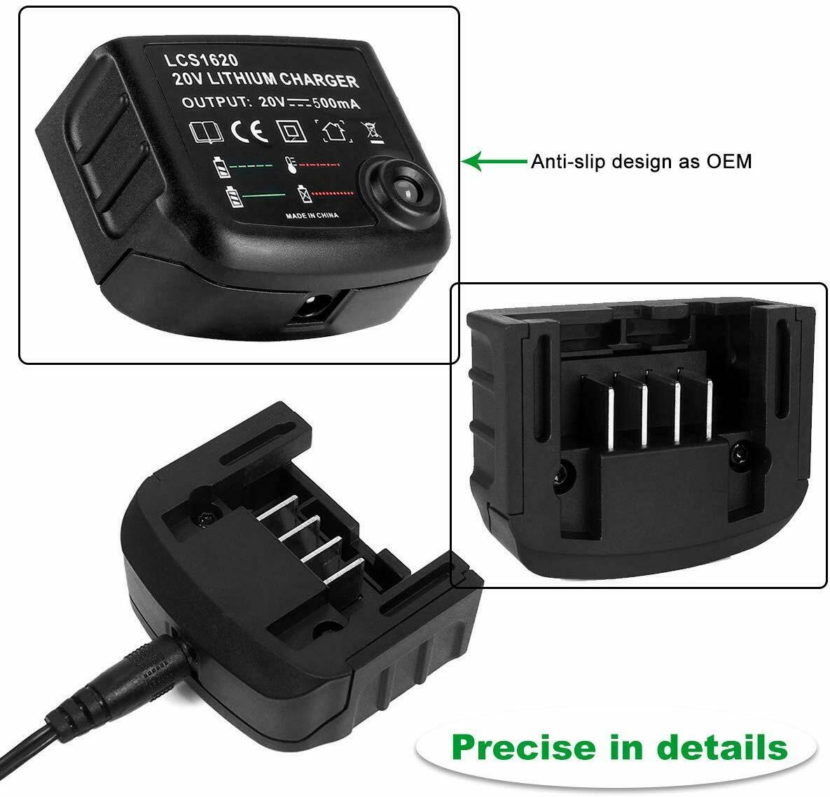 Black and Decker 10.8V-20V Lithium Charger LCS1620 | LBXR20 LBXR20-OPE Charger