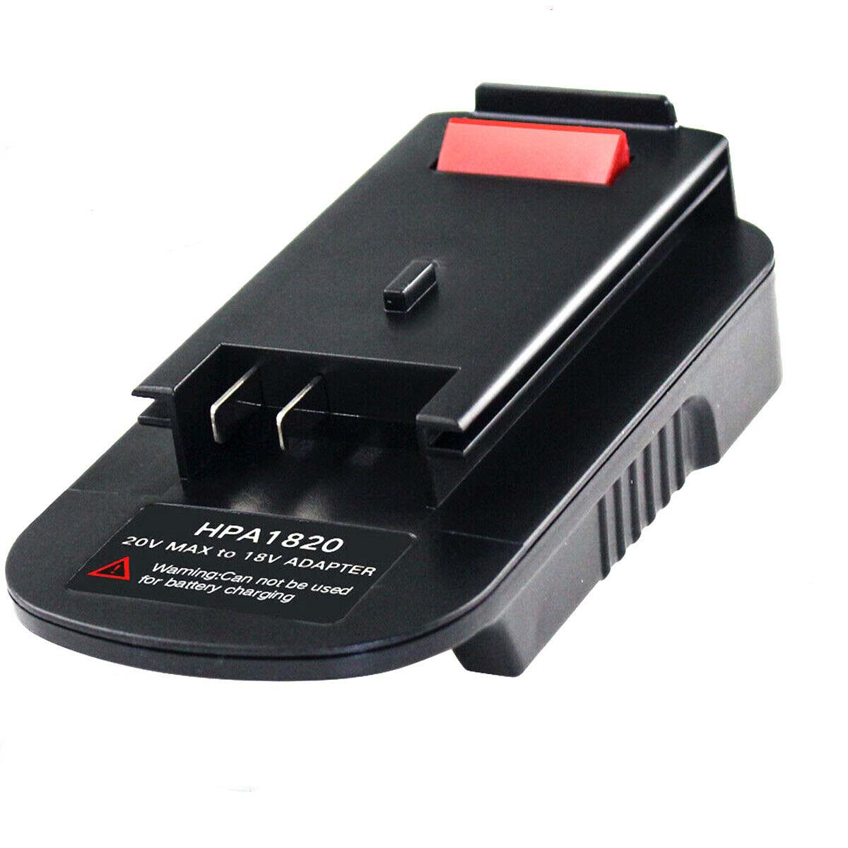 HPA1820 20V to 18V Adapter | for Black & Decker Porter Cable Stanley 20V li-ion Battery