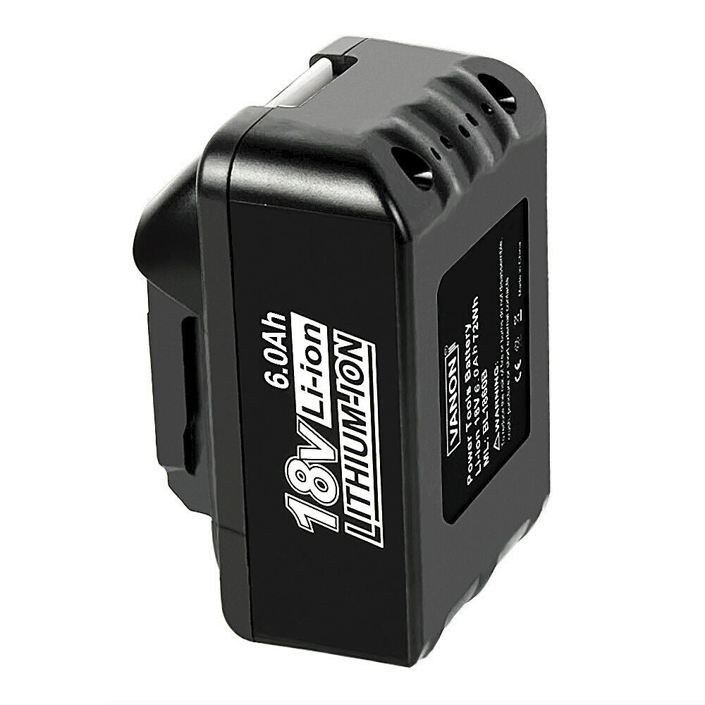 Makita 18V Battery Replacement | BL1860B 6.0Ah Battery With LED Indicator I BL1840 BL1850 BL1830 | bottom