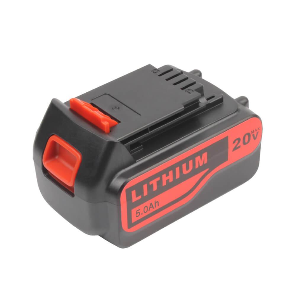 5.0Ah For Black and Decker 20V Battery Replacement | LB2X4020 LBX20 LBXR20 Lithium-Ion Battery
