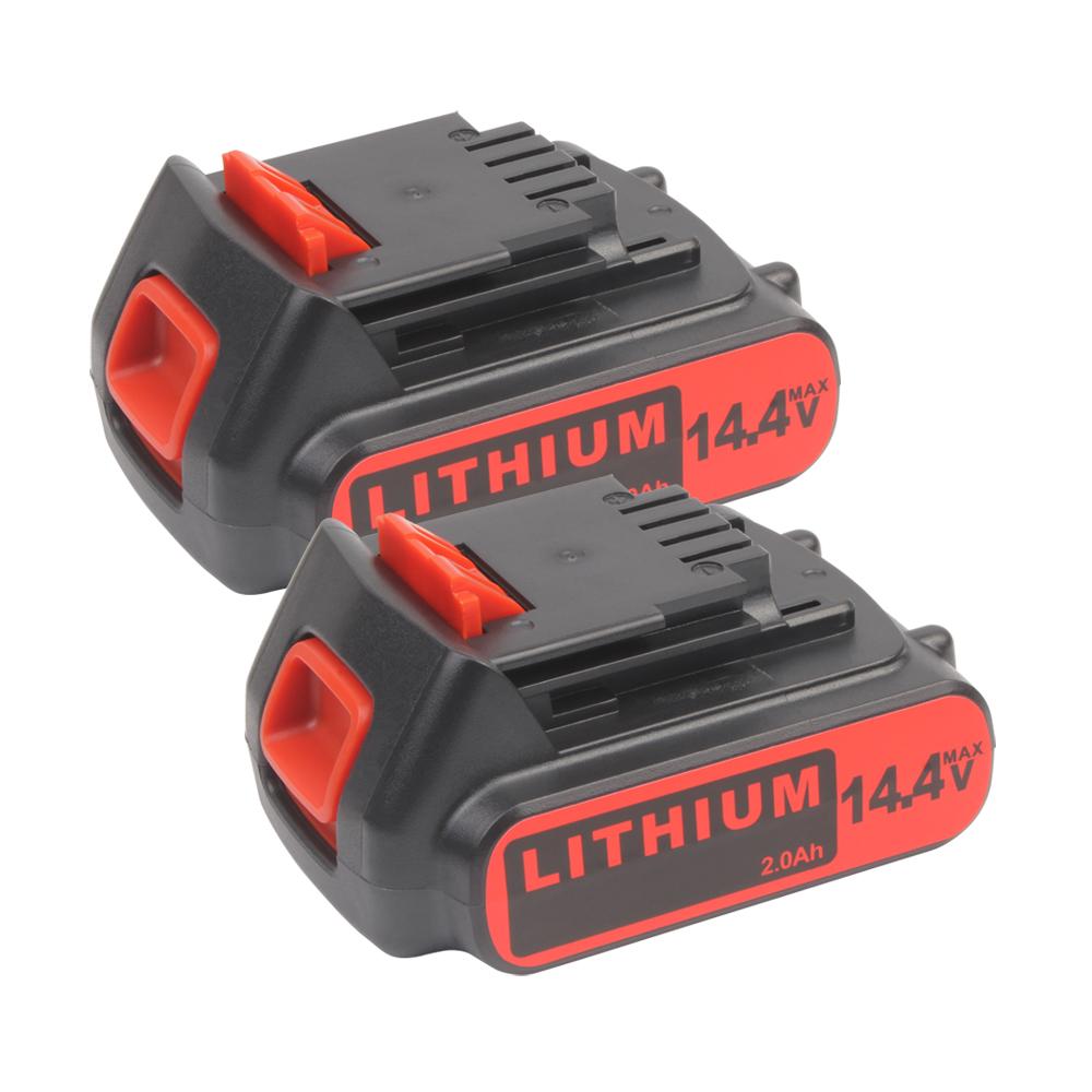 2Pack LB2X4020 5.0Ah 20V Lithium-Ion Replacement for Black