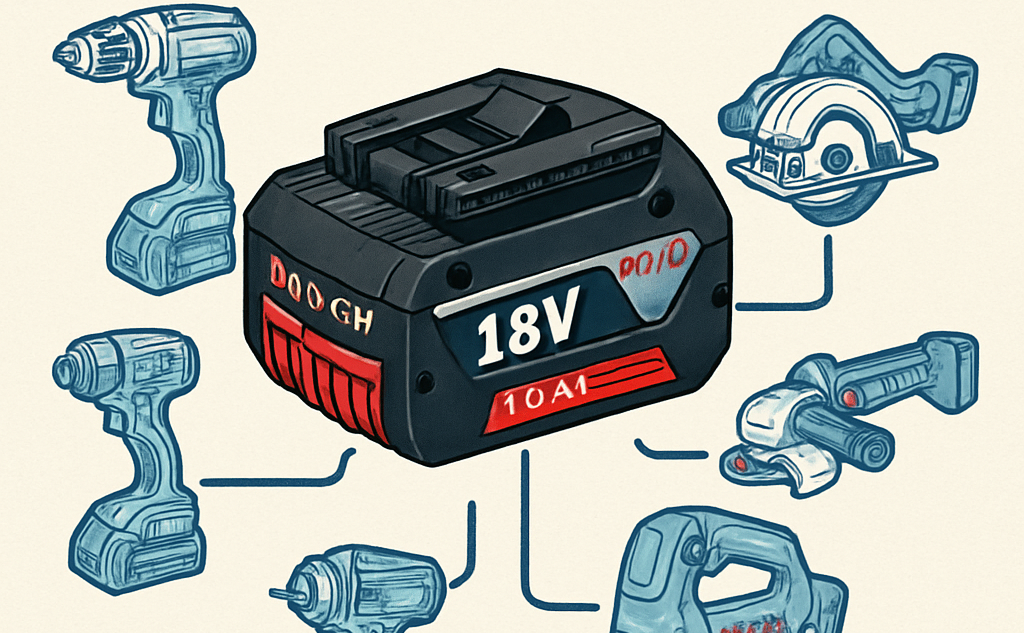 BOSCH 18V Battery Compatibility Guide (2025 Latest Edition) — Triple
