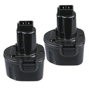 For Dewalt DC9057/ DE9085/ DW9057 7.2V Battery Replacement | 4.8Ah Ni-MH Battery 2 Pack | clearance - Triple-Batteries