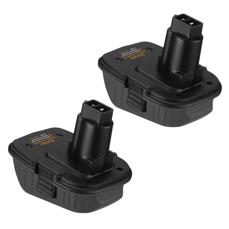 For DeWalt DCA1820 18V to 20V Battery Adapter | Battery Converter 2 Pack - Triple-Batteries