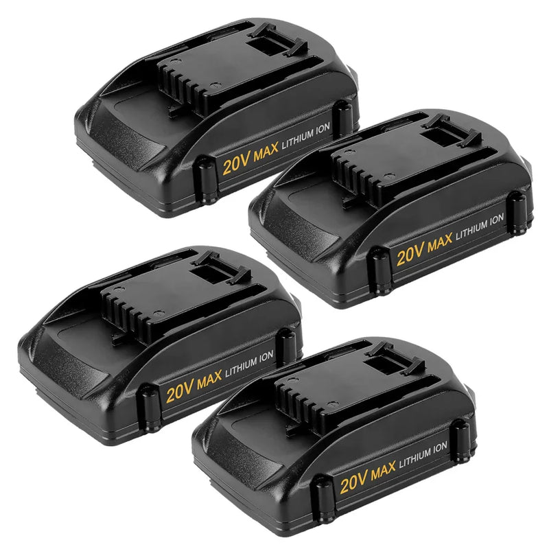 For Worx 20V MAX Battery Replacement | WA3520 8.0Ah Li-ion Battery 3 Pack - Triple-Batteries