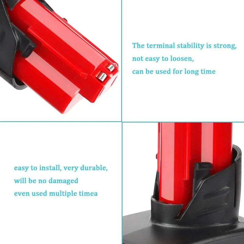 3 Pack 12V 9.0Ah For Milwaukee M12 Li-ion Replacement Battery - Triple-Batteries