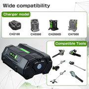 For EGO Battery 56V 5.0AH | compatible with all power 56V EGO Power+ tools - Triple-Batteries
