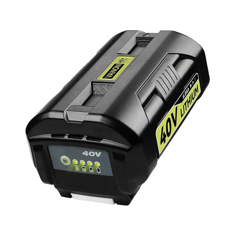 For Ryobi 40V battery 6.0Ah replacement | OP4026 Lithium-ion battery with led indicator - Triple-Batteries