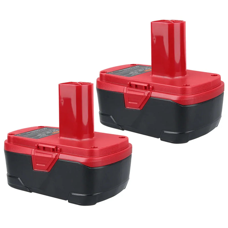 For Craftsman 19.2V Battery Replacement | 130279005 4.0Ah Battery 2 Pack - Triple-Batteries