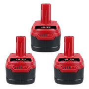 For Craftsman 19.2V XCP 5.5Ah Battery Replacement | Lithium-ion C3 Diehard Battery 11375 PP2025 PP203 3 Pack - Triple-Batteries