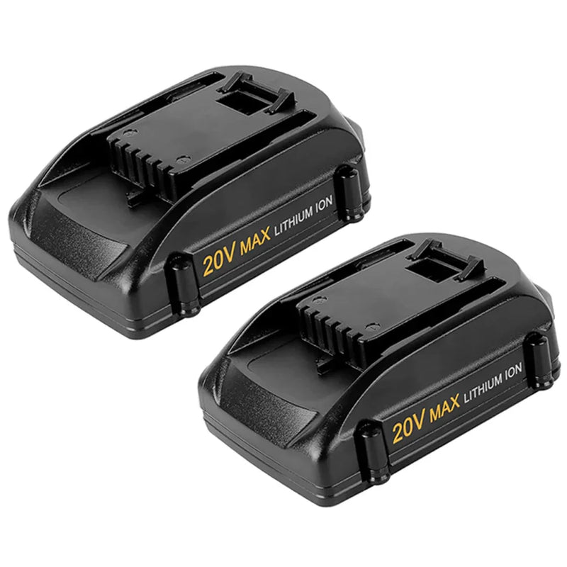For Worx 20V MAX Battery Replacement | WA3520 8.0Ah Li-ion Battery 2 Pack - Triple-Batteries