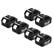 For Makita 18V Battery Replacement | BL1830 6.0Ah Li-ion Battery 6 Pack - Triple-Batteries