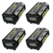 For Ryobi 40V battery 6.0Ah replacement | OP4026 Lithium-ion battery with led indicator 4 PACK - Triple-Batteries