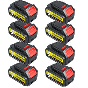 For DeWalt DCB200 20V 5.5Ah Max Battery Replacement | DCB200 DCB205 Li-ion Battery 8 Pack - Triple-Batteries