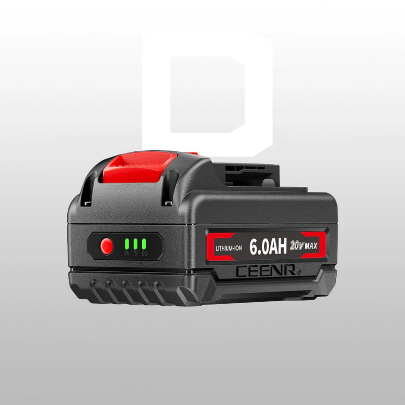 Ceenr 6.0Ah Battery For DeWalt 18V(20V Max) | Replacement Model DCB200, with LG Battery Cell (INR18650HG2) - Triple-Batteries