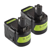 9.0Ah High Capacity For Ryobi 18V One+ Battery replacement | P108 Li-ion Battery 2 Pack | clearance - Triple-Batteries