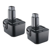 For Dewalt 12V XRP Battery Replacement | DC9071 4.8Ah Ni-Mh Battery 2 Pack - Triple-Batteries