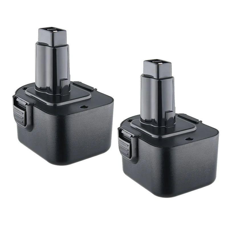 For Dewalt 12V XRP Battery Replacement | DC9071 4.8Ah Ni-Mh Battery 2 Pack - Triple-Batteries