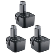 For Dewalt 12V XRP Battery Replacement | DC9071 4.8Ah Ni-Mh Battery 3 Pack - Triple-Batteries