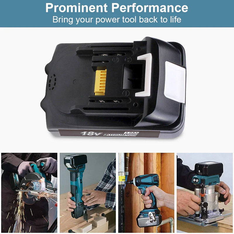 4 Pack For Makita 18V Li-ion Battery Replacement BL1830 LXT400 3.0Ah - Triple-Batteries