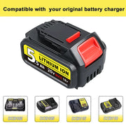 For DeWalt DCB200 20V 5.5Ah Max Battery Replacement | DCB200 DCB205 Li-ion Battery 6 Pack - Triple-Batteries