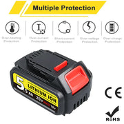 For DeWalt DCB200 20V Max Battery Replacement | Li-ion Battery 5.5Ah - Triple-Batteries