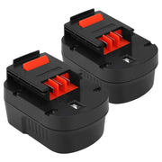 2 Pack Upgraded For Black and Decker 12V 4.8Ah Replacement NI-MH Battery A1712 FS120B FSB12 HPB12 Battery | clearance - Triple-Batteries