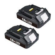 For Makita 18V Li-ion Battery Replacement BL1830 LXT400 3.0Ah 2 Pack - Triple-Batteries