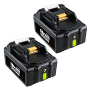 2 Pack For Makita 18V Battery Replacement | BL1850B 5.0Ah Li-ion Battery With LED Indicator I BL1840 BL1850 BL1830 - Triple-Batteries