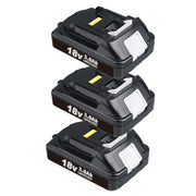 3 Pack For Makita 18V Li-ion Battery Replacement BL1830 LXT400 3.0Ah - Triple-Batteries