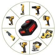 8 Pack For DeWalt 7.0Ah Battery | 20V Max Li-ion Battery DCB200 DCB206 DCB201 DCB203 DCB180 - Triple-Batteries