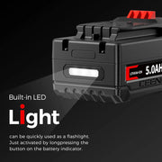 Ceenr 5.0Ah Battery For Craftsman 20V Max 2 Pack | Replacement Model V20 - Triple-Batteries