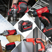 12.0Ah For Milwaukee 18V Battery Replacement 48-11-1811 | M18 Li-ion Battery - Triple-Batteries