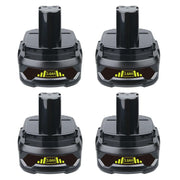 3.6Ah For Ryobi P102 Battery Replacement | 18V Li-Ion Battery 4 Packs - Triple-Batteries