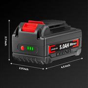 Ceenr 5.0Ah Battery For Black and Decker 18V(20V Max) 2 Pack | Replacement Model LBXR20 - Triple-Batteries