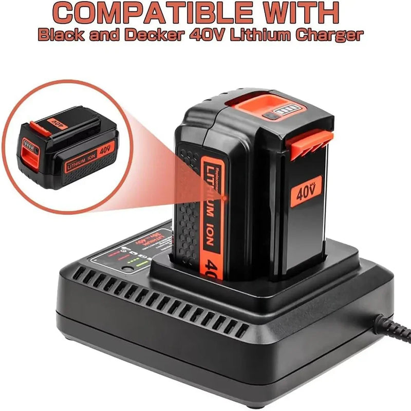 2 Pack For Black and Decker 40V LBXR36 Battery Replacement | 4.0Ah Li-ion Battery - Triple-Batteries