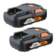 2 Pack 18V 4.0Ah Replacement Battery for RIDGID R840083 R840087 AC840085 R840086 R840084 RIDGID 18V Battery - Triple-Batteries