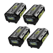 For Ryobi 40V Battery 8.0Ah replacement | OP4026 LITHIUM-ION Battery With led indicator 4 Pack - Triple-Batteries