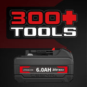 Ceenr 6.0Ah Battery for DeWalt 18V(20V Max) 4 Pack | Replacement Model DCB200, with LG Battery Cell (INR18650HG2) - Triple-Batteries