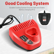 For Milwaukee Battery Charger | M12 Charger Replacement | 12V Rapid Charger | clearance - Triple-Batteries