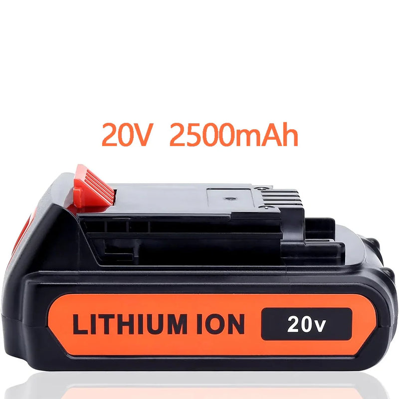 2 Pack For Black and Decker 20V Battery Replacement | LBXR20 2.5Ah Li-ion Battery - Triple-Batteries