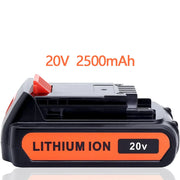 For Black and Decker 20V 2.5Ah Battery Replacement | LBXR20 Li-ion Battery 4 Pack - Triple-Batteries