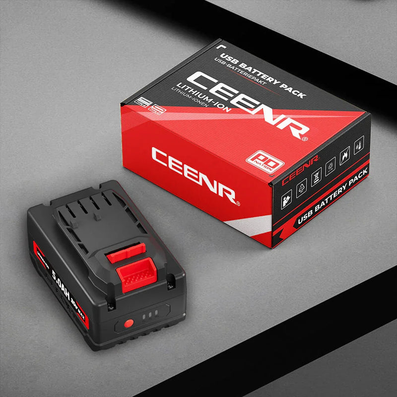 Ceenr 5.0Ah Battery For Craftsman 20V Max | Replacement Model V20 - Triple-Batteries