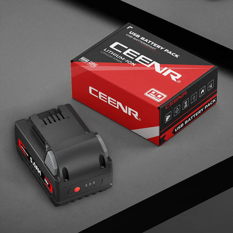 Ceenr 5.0Ah Battery For Milwaukee 18V 4 Pack | Replacement Battery - Triple-Batteries